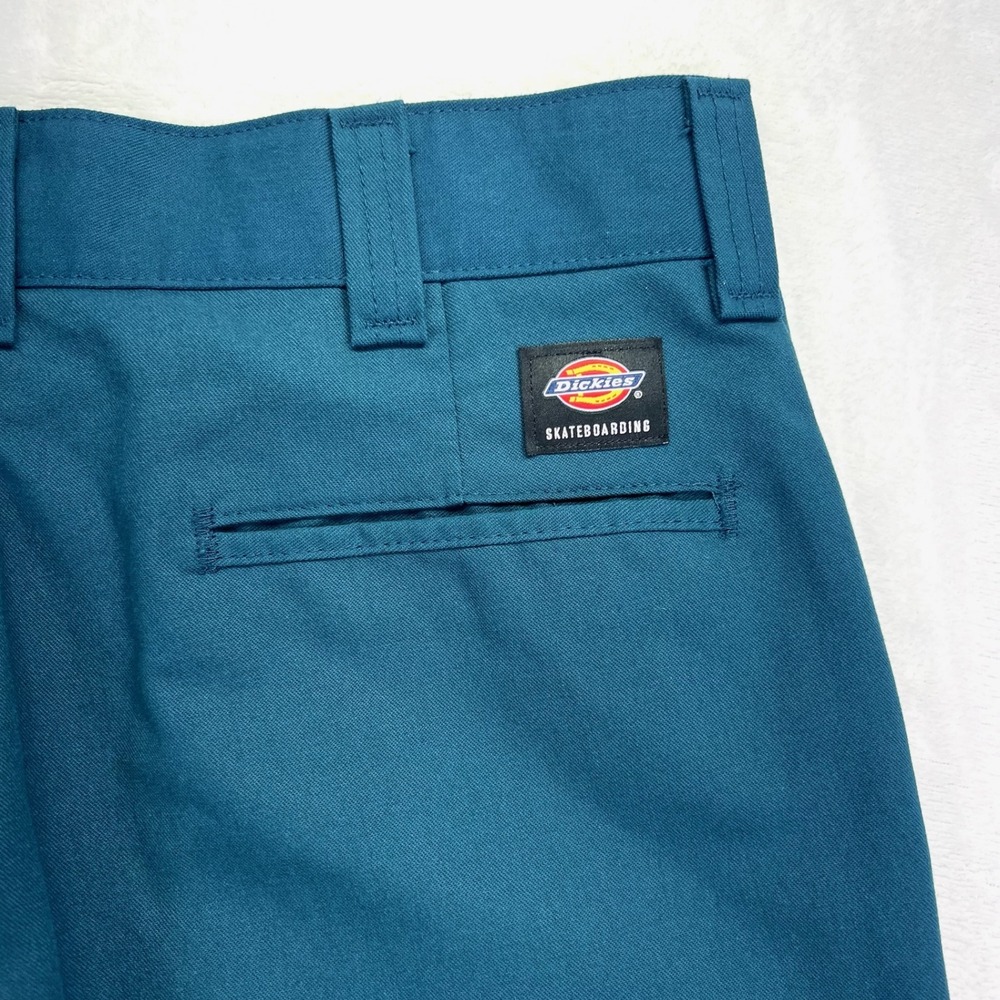 Dickies Skateboarding Double Knee Pants Mens Size 32 Teal Blue Workwear WJ07320 - Picture 5 of 8